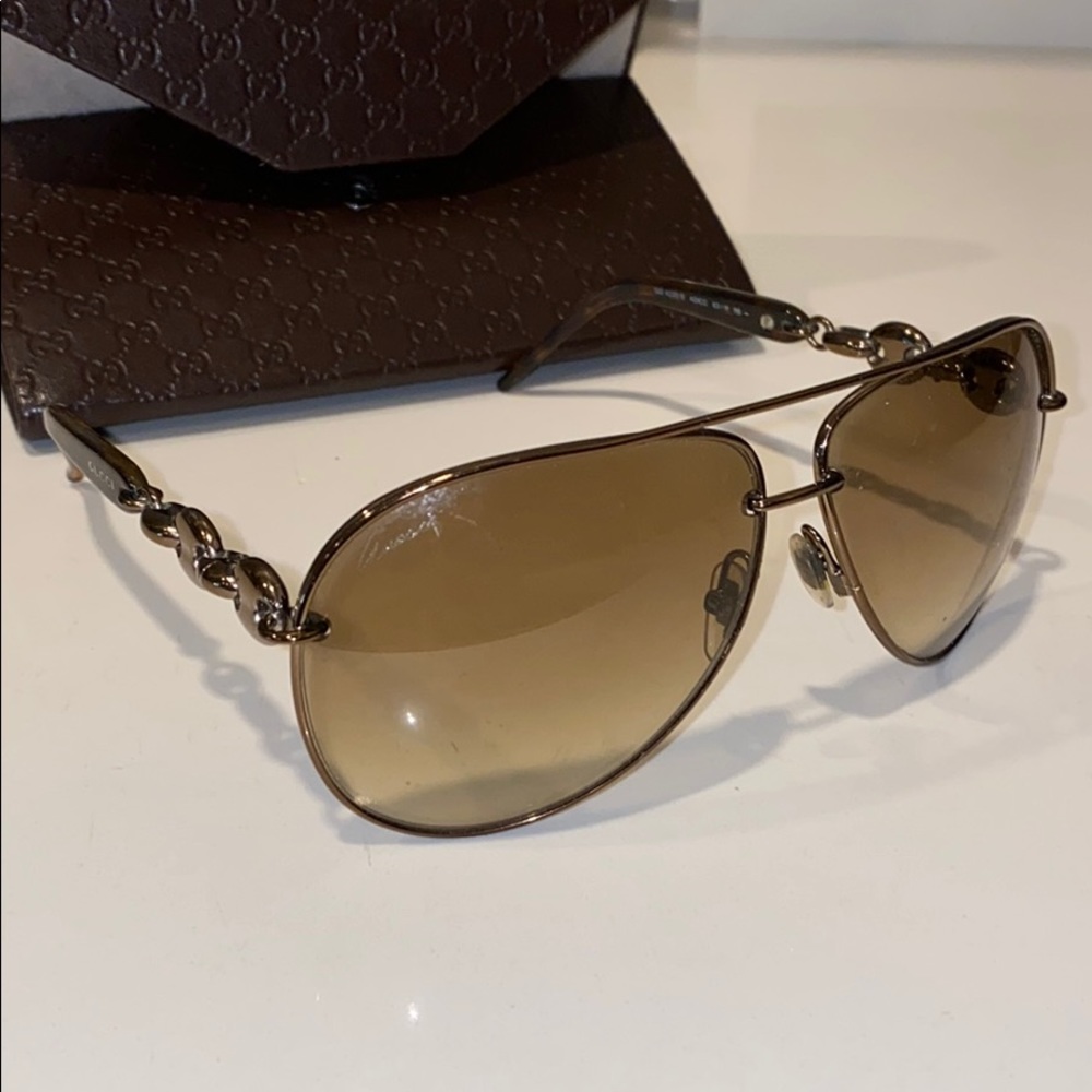 Authentic Gucci aviators